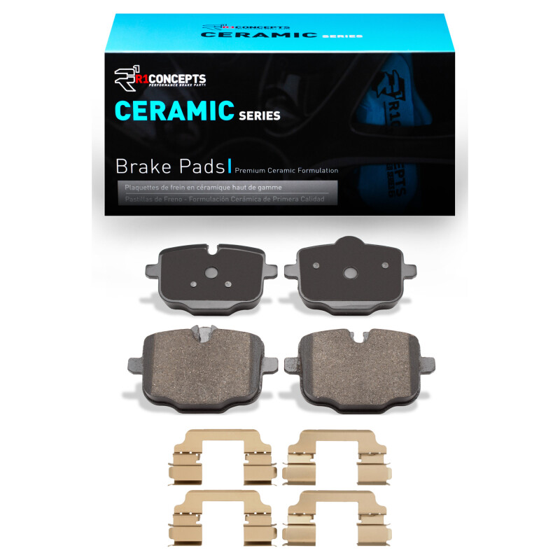 BMW X6 Brake Pads - Rear - R1 Concepts - R1 Ceramic - `16-`25